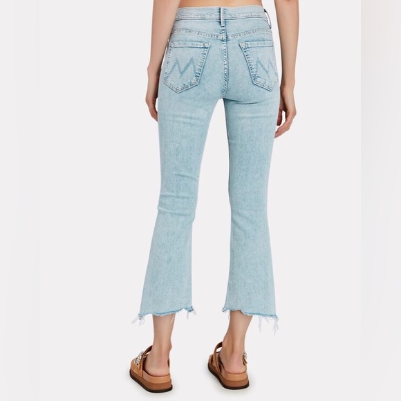 Mother The Insider Crop Step Chew jeans size 25 - Picture 3 of 10